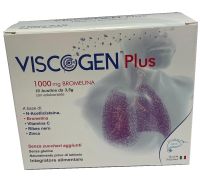 Viscogen Plus integratore per il sistema immunitario e il benessere delle vie respiratorie 10 bustine