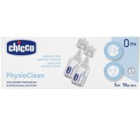 Chicco Physioclean soluzione fisiologica per aerosolterapia e lavaggi nasali 10 fiale da 5ml