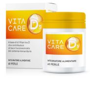 Vitacare D3 integratore per il sistema imunitario e le ossa 60 perle