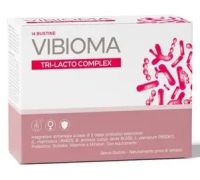 Vibioma tri-lacto complex integratore per il microbiota vaginale 14 bustine