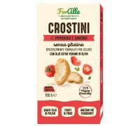 Foralle crostini pomodoro e origano senza glutine 100 grammi