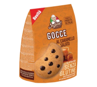 Inglese gocce al caramello salato biscotti senza glutine 200 grammi