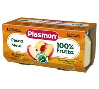 Plasmon pesca e mela omogeneizzato 2 x 80 grammi