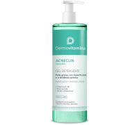 Dermovitamina Acneclin gel detergente per pelle grassa con imperfezioni e tendenza acneica 400ml