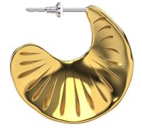 Biojoux mindoro orecchini in acciaio medicale gold plated