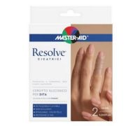 Master-Aid Resolve cicatrici cerotto in silicone per dita 2,5 x 30cm 2 pezzi