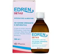 Edren Detox integratore per il drenaggio e la depurazione epatica soluzione orale 300ml