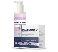 Mannocist-D dispositivo medico per il trattamento di cistiti 14 bustine + omaggio Mannocist-D detergente intimo 300ml