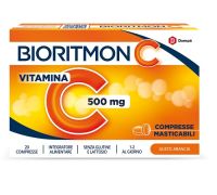 Bioritmon C 500mg integratore di vitamina C 20 compresse masticabili