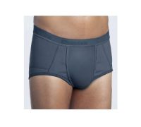 Dualsan slip uomo contenitivo colore grigio taglia 4