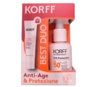Korff 365 Protection anti-age e protezione spf 50+ siero viso 50ml + collagen age filler 10ml in omaggio 