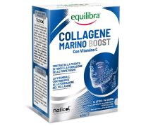 Equilibra Collagene Marino Boost con Vitamina C integratore per il benessere della pelle 14 stick