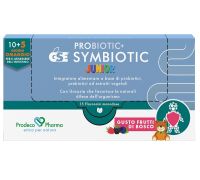 Probiotic+ Gse Symbiotic Junior integratore di probiotici ed estratti vegetali per le difese immunitarie 15 flaconcini da 10ml