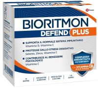 Bioritmon Defend Plus integratore per il sistema immunitario e il benessere psicologico 14 bustine