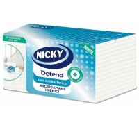 Nicky defend asciugamani di carta con antibatterico 100 pezzi