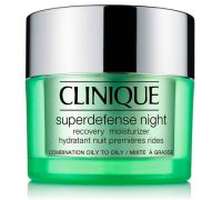 Clinique superdefense night 3-4 crema viso notte pelli miste e grasse 50ml