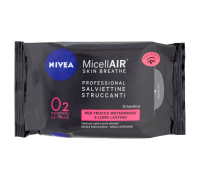 Nivea Micellair salviette struccanti professional 20 pezzi
