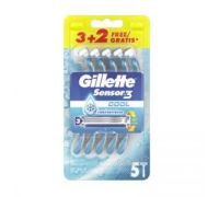 Gillette Sensor 3 Cool rasoio usa e getta a 3 lame 5 pezzi