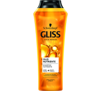 Gliss shampoo olio nutriente per capelli fragili e sfibrati 250ml