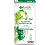 Garnier SkinActive Detox Ampoule maschera viso in tessuto 1 pezzo