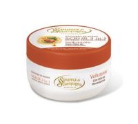 Spuma di Sciampagna olio macadamia scrub per il corpo 250 grammi