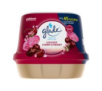 Glade gel profumatore bagno luscious cherry e peony 180 grammi