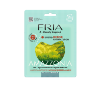 Fria Amazzonia effetto detox maschera viso in tessuto biodegradabile 1 pezzo