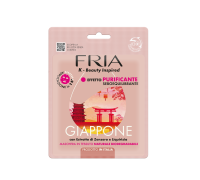 Fria Giappone effetto purificante maschera viso in tessuto biodegradabile 1 pezzo