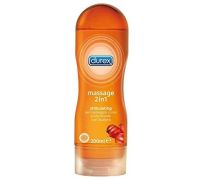 Durex massage 2 in 1 gel lubrificante intimo con estratto di guaranà 200ml