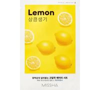 Missha sheet mask lemon maschera viso illuminante 19 grammi