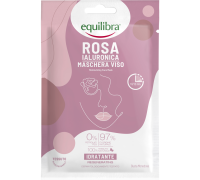 Equilibra Rosa Ialuronica maschera viso idratante in tessuto 1 pezzo