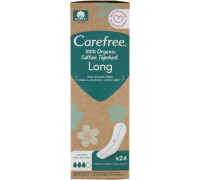 Carefree Organic Long salva slip 24 pezzi