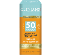 Clininas Bellezza Solare spf 50+ crema viso protettiva anti age 50ml