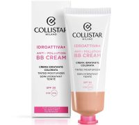 Collistar idroattiva+ anti pollution bb cream spf 30 crema idratante colorata tonalità media 50ml