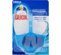 Duck tavoletta wc aqua blue 4 in 1 detergente wc igienizzante profumato 1 pezzo