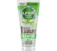 Sunsilk 1 minute scrub shampoo detox per cuoio capelluto e capelli 200ml