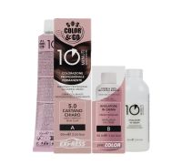 Alama S.O.S Color & Go 5.0 castano chiaro colorazione professionale permanente 90 + 90ml
