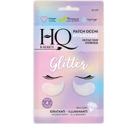 HQ hydrogel glitter maschera tessuto occh azione idratantee illuminante 2 pezzi