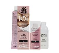 Alama S.O.S Color & Go 10.0 biondo platino colorazione professionale permanente 90 + 90ml