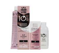 Alama S.O.S Color & Go 4,5 castano mogano colorazione professionale permanente 90 + 90ml