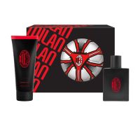 Milan cofanetto con eau de toilette uomo 100ml + shower gel 200ml + pallone