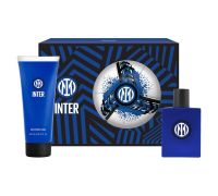 Inter cofanetto con eau de toilette uomo 100ml + shower gel 200ml + pallone