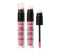 Deborah easy color blush & lipstick 01 pink crush 2-in-1 labbra guance