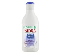 Nidra bagnolatte avvolgente con talco 750ml