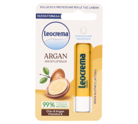 Leocrema argan balsamo labbra dratante nutriente e protettivo 5,5ml