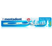 Mentadent Clean spazzolino setole dure con copritestina 1 pezzo