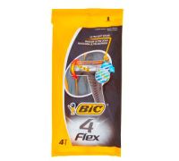 Bic Flex 4 rasoio usa e getta a 4 lame 4 pezzi