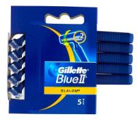 Gillette Blue 2 Slalom rasoio usa e getta a 2 lame 5 pezzi