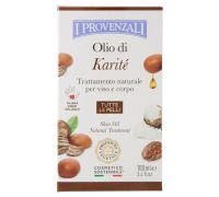 I Provenzali olio di karité puro 100% trattamento naturale nutriente per viso e corpo 100ml