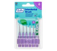 TePe Original Viola ISO 6 scovolino per rimuovere la placca interdentale uso quotidiano 6 pezzi